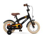 SJOEF Cruise Jongensfiets 12 inch - Mat Zwart, Fietsen en Brommers, Fietsen | Kinderfietsjes, Verzenden, Nieuw, Minder dan 16 inch