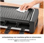 2dekans | Saaf – Gourmetstel & Raclette Set – 1200W – Zwart, Ophalen of Verzenden, Zo goed als nieuw