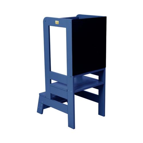 Leertoren met krijtbord  | Blauw (montessori speelgoed), Kinderen en Baby's, Kinderkamer | Inrichting en Decoratie, Nieuw, Ophalen of Verzenden