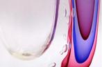 Murano - Onesto - Vaas - Glas - Opgelopen, Antiek en Kunst