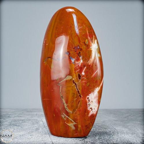 Natuurlijk rood Jaspis en Agaat Vrije vorm- 1457.11 g, Verzamelen, Mineralen en Fossielen