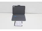 Logitech Slim Folio - Toetsenbord - Full-Size Toetsen met, Verzenden, Zo goed als nieuw, Logitech
