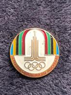 Insigne USSR Soviet Union large badge 1980 Moscow Olympics -, Verzamelen, Nieuw