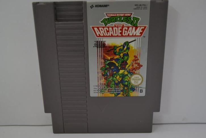Turtles II The Arcade Game (NES FRA), Spelcomputers en Games, Games | Nintendo NES, 1 speler, Zo goed als nieuw, Verzenden