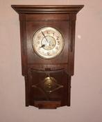 Regulateur wandklok - Gustav Becker - Hout, messing, metaal,