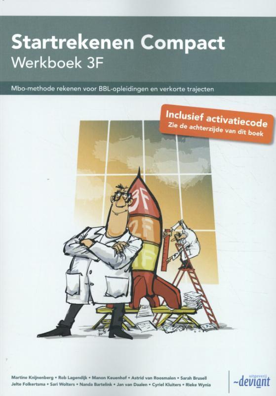 Startrekenen Compact 3F werkboek  handboek 9789463261456, Boeken, Studieboeken en Cursussen, Zo goed als nieuw, Verzenden