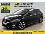 Volkswagen Polo 1.0 TSI R-line LED verlichting Carplay Navi, Auto's, Volkswagen, Zwart, Handgeschakeld, Nieuw, Polo