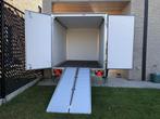 Gesloten aanhangwagen 150cm x 250/300cm x 150cm te huur, Nieuw