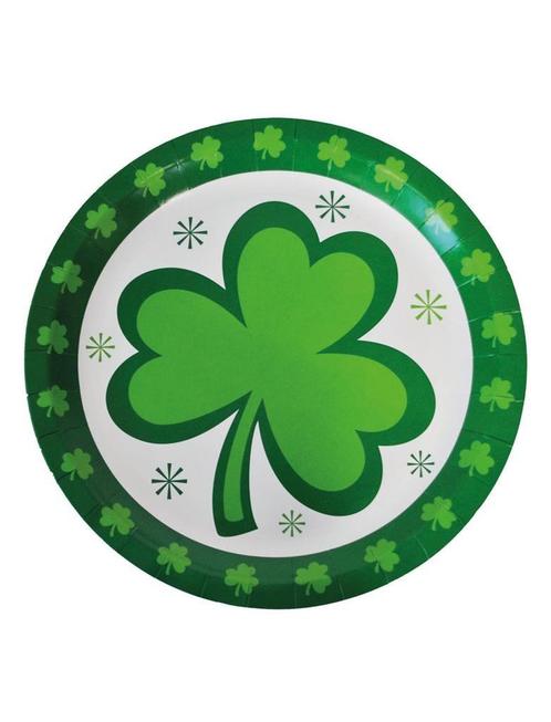 Borden Shamrock Ierland 23cm (8st), Kleding | Dames, Carnavalskleding en Feestkleding, Nieuw, Ophalen of Verzenden