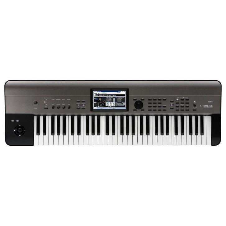Korg Krome EX-61 synthesizer, Muziek en Instrumenten, Synthesizers, Zo goed als nieuw