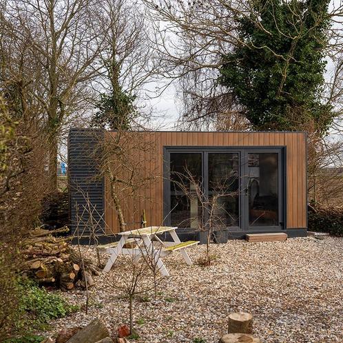 prefab lodge kopen? Berlijn unit- bekijk de voordelen!, Huizen en Kamers, Recreatiewoningen te koop