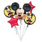 Mickey Mouse Helium Ballonnen set 5 delig, Verzenden, Nieuw