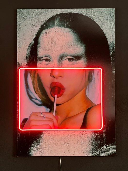 LEDMansion - Gioconda Lollipop V.R. Led Wall Art, Antiek en Kunst, Curiosa en Brocante
