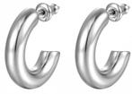 Statement oorbellen - Zilverkleurig - Verkleuren niet, Sieraden, Tassen en Uiterlijk, Oorbellen, Overige materialen, Hangers, Verzenden