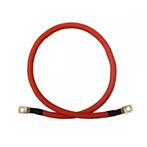 Accukabel rood 35mm² - 2 meter - 2x M8 oog (Accu Kabels), Verzenden, Nieuw