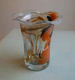 Signierte Kunstglasvase - Vaas - Glas - kunstglasvase