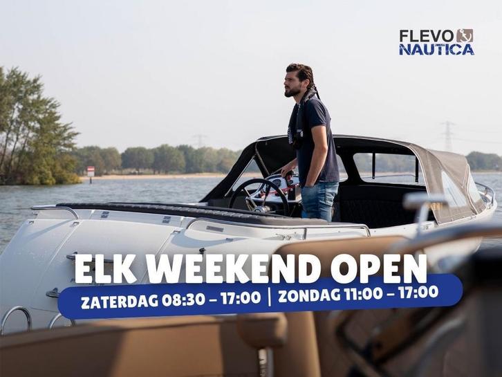 FlevoNautica is VRIJDAG, ZATERDAG en ZONDAG open!, Watersport en Boten, Sloepen, Nieuw