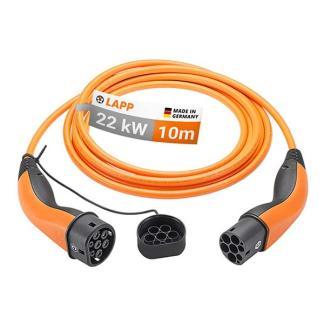 Laadkabel type 2 | LAPP | 10 meter (22 kW, Oranje), Auto-onderdelen, Elektronica en Kabels, Nieuw, Verzenden