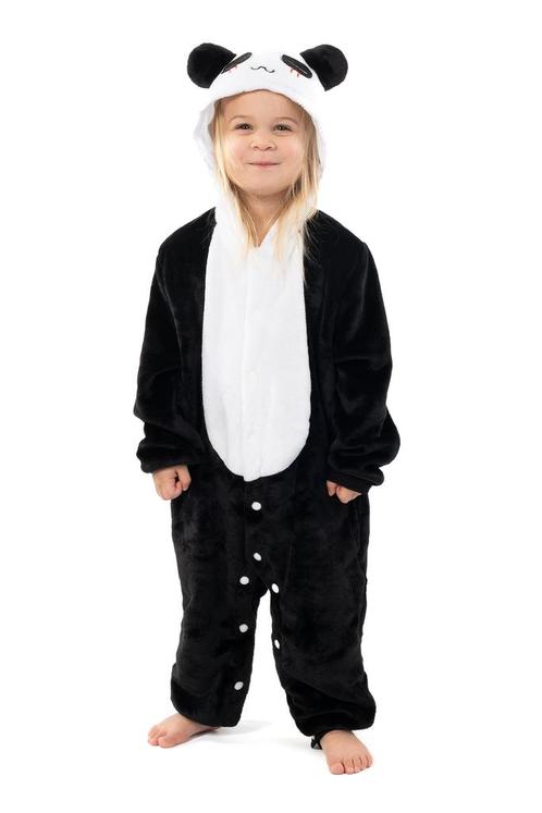 Onesie Kung Fu Panda Pak 152-158 Pandapak Kostuum Zwart Wit, Kinderen en Baby's, Carnavalskleding en Verkleedspullen, Nieuw, Ophalen of Verzenden