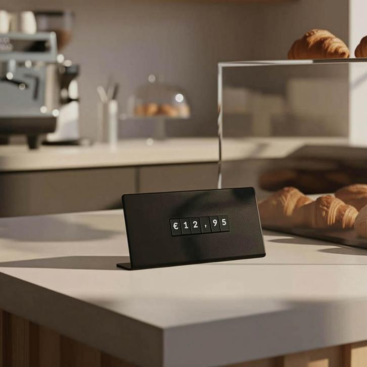 Oacklux Signette Letterbordje Zwart – Set van 12, Zakelijke goederen, Horeca | Meubilair en Inrichting