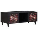 vidaXL Salontafel Multikleur 100 x 54 x 40 cm Massief Mango, Huis en Inrichting, Tafels | Salontafels, 100 tot 150 cm, Verzenden