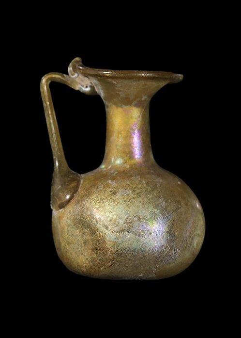 Oud-Romeins Glas Juglet, Antiek en Kunst, Antiek | Overige Antiek