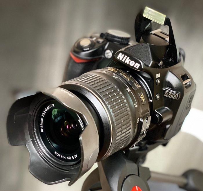 Nikon D3100+AF-S 18-55mm G-DX-VR#Excellent-FLOG-item#DSLR, Audio, Tv en Foto, Fotocamera's Digitaal