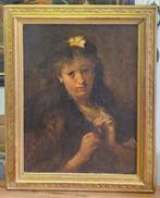 Hans Makart (1840-1884), Toegeschreven aan - Portrait einer, Antiek en Kunst