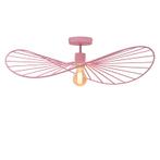 Moderne plafondlamp roze, Jolinda, Huis en Inrichting, Lampen | Plafondlampen, Ophalen of Verzenden, Nieuw, Metaal, Modern