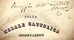 Manzoni Alessandro. - Lot with 2 books - 1834, Antiek en Kunst