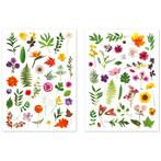 Stickers - Herbarium Bloemen & Bladeren - Scrapbook Hobby DI, Hobby en Vrije tijd, Stickers en Plaatjes, Nieuw, Ophalen of Verzenden