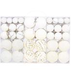 Kerstballen 100 stuks Wit, Diversen, Kerst, Ophalen of Verzenden, Nieuw