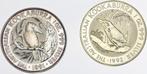 Australië. 1 Dollar 1991/1992 Kookaburra, 2x1 Oz (.999)