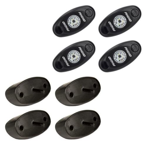 Rigid Industries Rock Light Kit- Blue (4 lights) - 400233, Auto diversen, Tuning en Styling, Ophalen of Verzenden