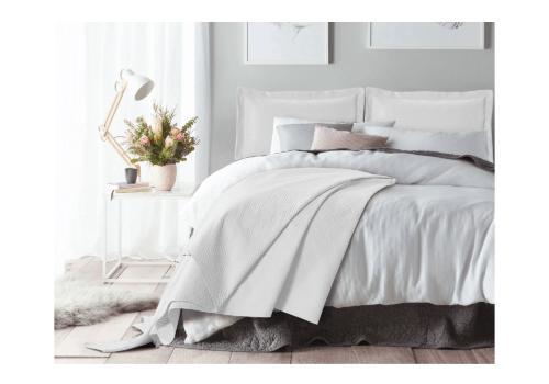 Sleeptime Wave Wit 260 x 250, Huis en Inrichting, Slaapkamer | Beddengoed