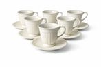 Wedgwood - Koffie- en theeservies (12) - Edme - Porselein -