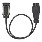 ProPlus Verloopkabel - 13-polig naar 7-polig - 80 cm - zw..., Auto diversen, Aanhangwagen-onderdelen, Ophalen of Verzenden, Nieuw