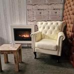 Chesterfield Southfolk fauteuil  special - Vanille, Huis en Inrichting, Fauteuils, Ophalen, Klassiek, Nieuw, 75 tot 100 cm