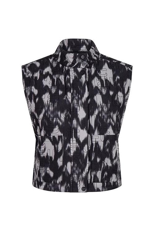 -30% Lofty Manner  Lofty Manner Gilet inez dessin  maat XL, Kleding | Dames, Truien en Vesten, Grijs, Nieuw, Verzenden