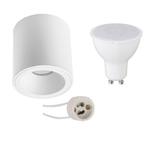 Voordeelset Opbouwspot Set - Pragmi Cliron Pro - GU10, Huis en Inrichting, Lampen | Spots, Metaal of Aluminium, Nieuw, Ophalen of Verzenden