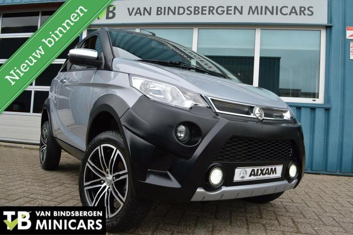 Aixam Crossover Brommobiel 2019 Garantie | Microcar - Ligier, Auto's, Aixam, Dealer onderhouden, Onderhoudsboekje, Automaat, Diesel