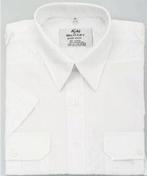 Pilootshirt wit (Overhemden, Kleding), Kleding | Heren, Overhemden, Ophalen of Verzenden, Nieuw