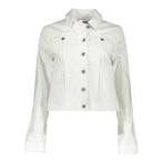 05011-10 - Jeans jacket chest pockets l/s - white denim, Kleding | Dames, Jasjes, Kostuums en Pakken, Nieuw, Ophalen of Verzenden