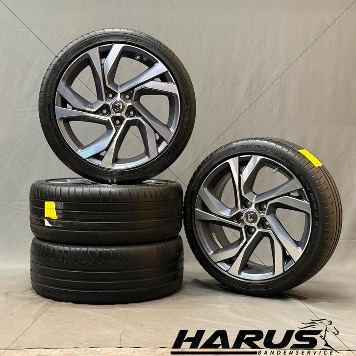 Renault Megane 4 Magny Cours Velgen 18 inch + Michelin, Auto-onderdelen, Banden en Velgen, 18 inch, Erkend duurzaam, Zomerbanden