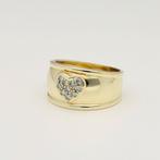 Ring - 14 karaat Geel goud Diamant (Natuurlijk), Sieraden, Tassen en Uiterlijk, Ringen, Nieuw