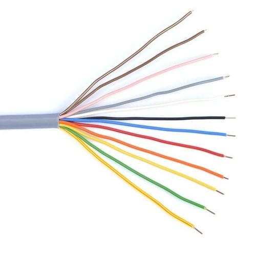 Voikabel YR-mb 12x 0,8 mm2 Signaalkabel grijs 100m, Doe-het-zelf en Verbouw, Elektra en Kabels, Nieuw, Ophalen of Verzenden