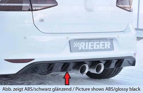 R20 Look Diffuser voor Volkswagen Golf 7 R / R line, Auto-onderdelen, Carrosserie en Plaatwerk, Achter, Nieuw, Volkswagen, Ophalen of Verzenden