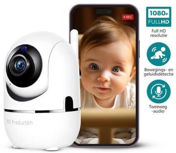 Babyfoon met Camera en App - WiFi - FULL HD - Baby Monitor - beschikbaar voor biedingen