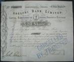 Paper - Speelgoed Certificate - Adelphi Bank Lim. 1863 -
