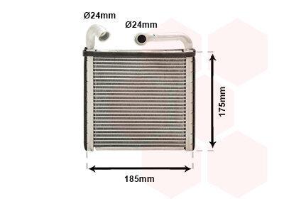 Golf Passat RADIATOR KACHEL Warmtewisselaar 5Q0819031A, Auto-onderdelen, Carrosserie en Plaatwerk, Verzenden